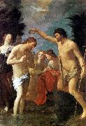 RENI, Guido Baptism of Christ xhg oil on canvas